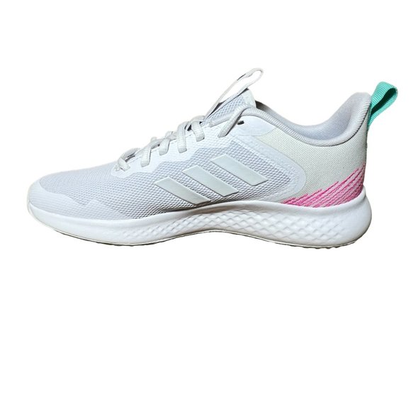 Adidas Fluidstreet Cloud White Dash Grey Sneaker FY8465 NEW Size 8 - Picture 2 of 9